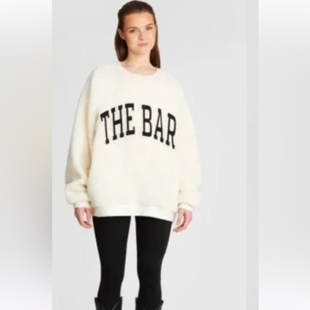Women's The Bar Sweatshirt Gigi Cream Size L